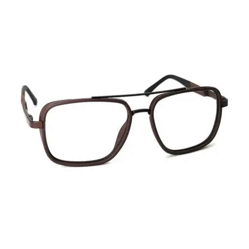 Brown Lightweight Fashion Eyeglasses