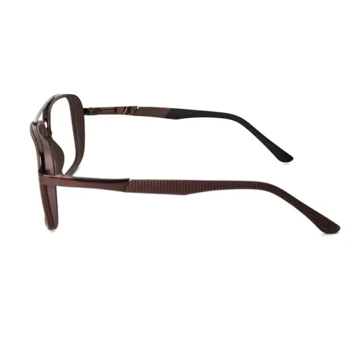 Brown Lightweight Fashion Eyeglasses
