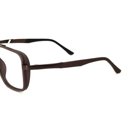 Brown Lightweight Fashion Eyeglasses