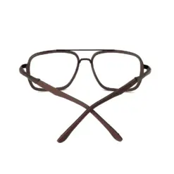 Brown Lightweight Fashion Eyeglasses