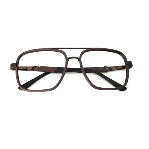 Brown Lightweight Fashion Eyeglasses