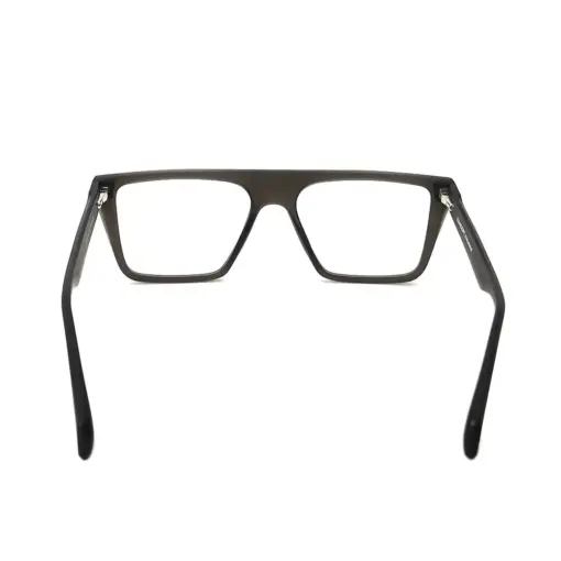 Dark Grey Bold Eyeglasses at chashmah