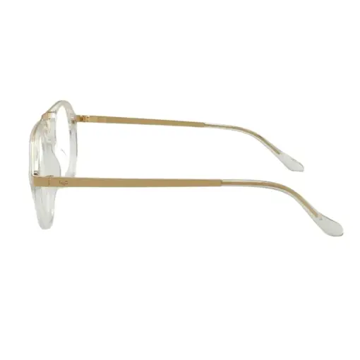 Glass White Gold Aviator at chashma