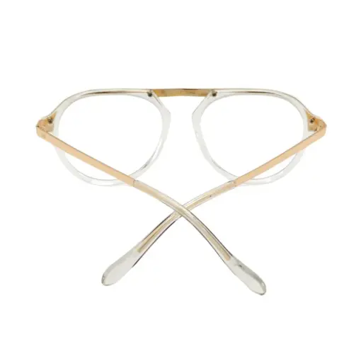 Glass White Gold Aviator at chashma