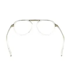 Glass White Silver Aviator at chashmah