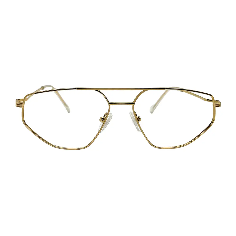 Golden Flexible Turban Eyeglasses