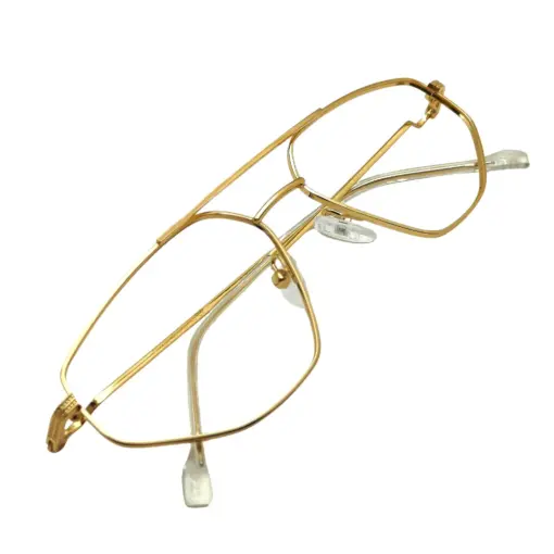 Golden Flexible Turban Eyeglasses