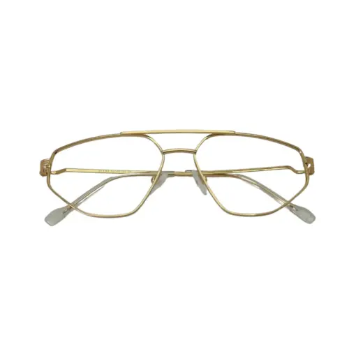 Golden Flexible Turban Eyeglasses