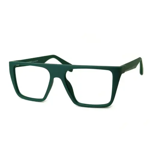 Green Premium Bold Eyeglasses at chashmah