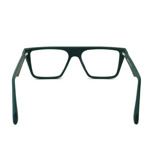 Green Premium Bold Eyeglasses at chashmah
