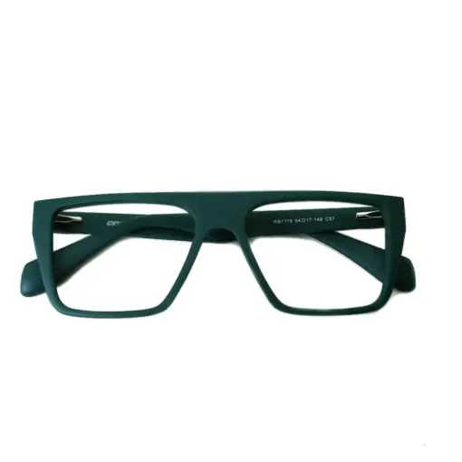 Green Premium Bold Eyeglasses at chashmah