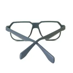Matte Grey Fashion Eyeglasses at chashmah