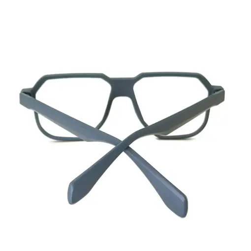 Matte Grey Fashion Eyeglasses at chashmah
