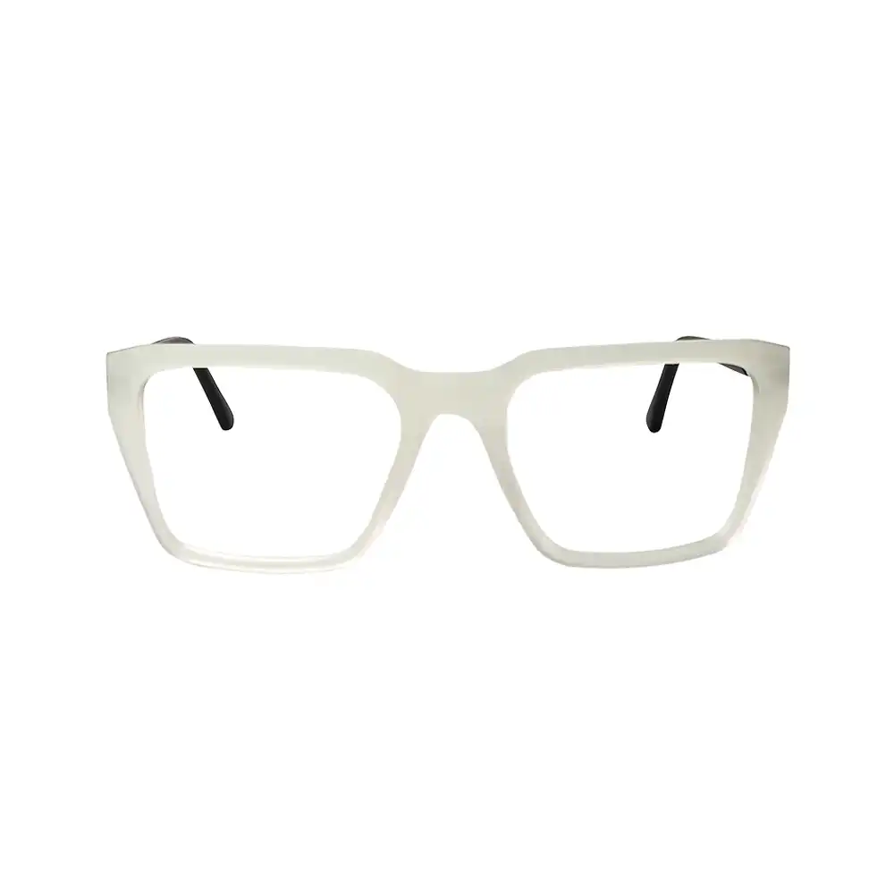 Matte White Premium Eyeglasses