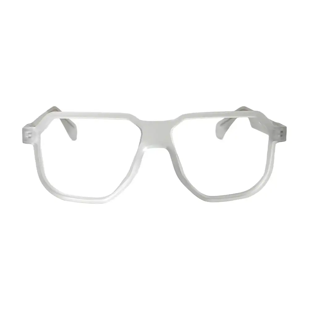 Matte White Premium Eyeglasses