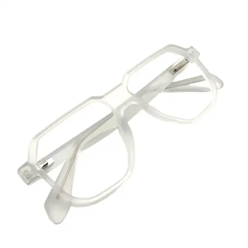 Matte White Premium Eyeglasses