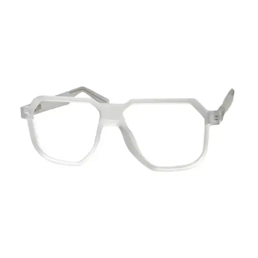 Matte White Premium Eyeglasses