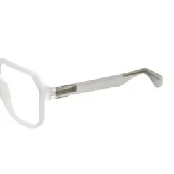 Matte White Premium Eyeglasses