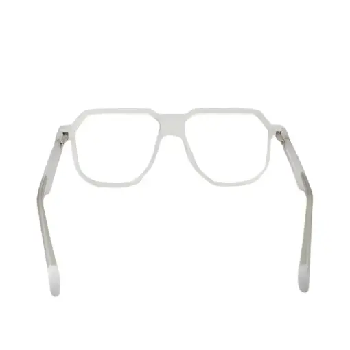Matte White Premium Eyeglasses