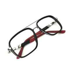 Silver Lightweight Fashion Eyeglasses