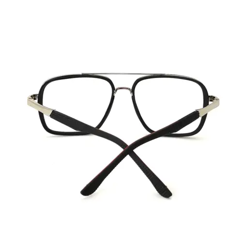 Silver Lightweight Fashion Eyeglasses