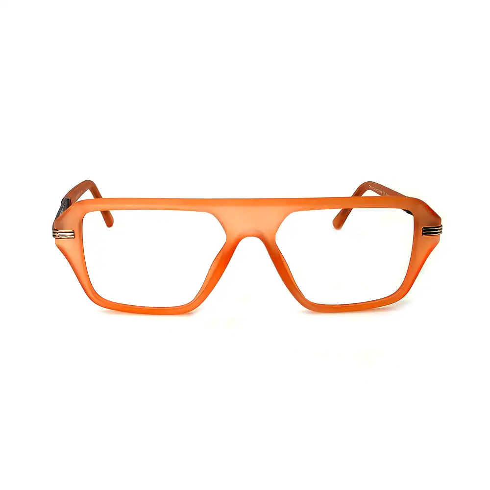 Celebrity Orange Fashion Eyeglasses