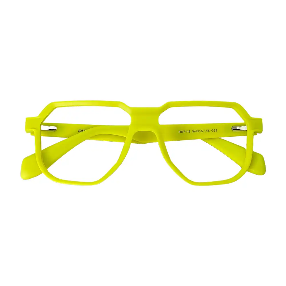 neon eyeglasses