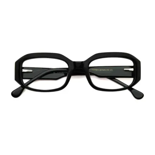 Black Bold Celebrity Eyeglasses at chashma