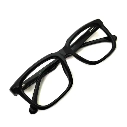 Black Bold Classic Eyeglasses at chashma