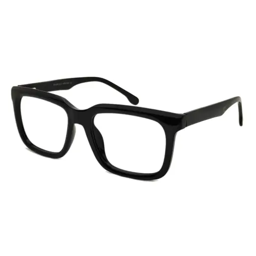 Black Bold Classic Eyeglasses at chashma