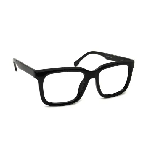 Black Bold Classic Eyeglasses at chashma
