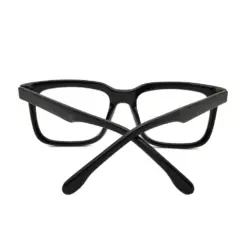 Black Bold Classic Eyeglasses at chashma