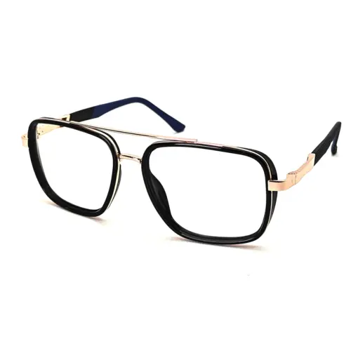 Black Gold Fashion Eyeglasses at chashma