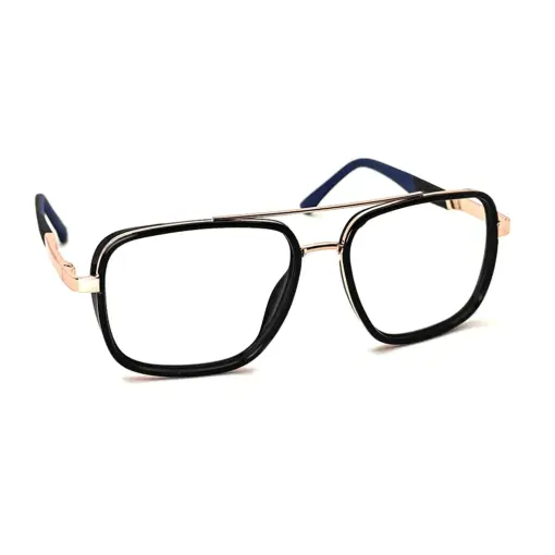 Black Gold Fashion Eyeglasses at chashma