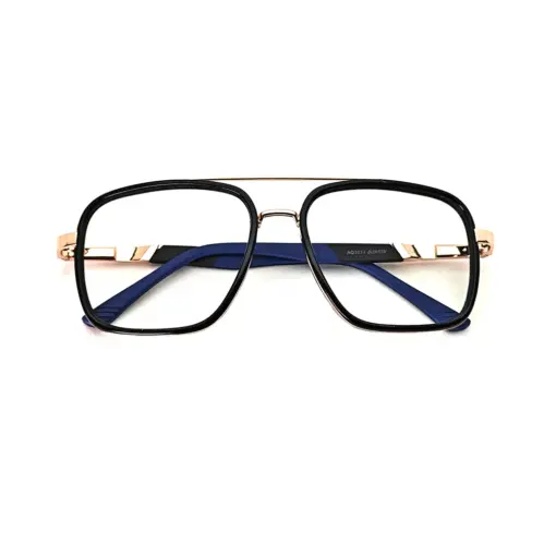 Black Gold Fashion Eyeglasses at chashma