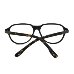 Black Retro Aviator Eyeglasses at chashmah