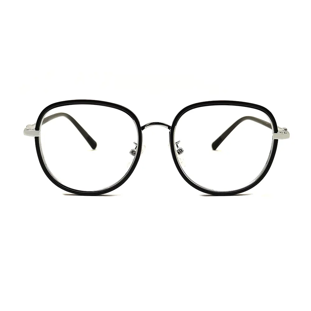 Black Round Fancy Eyeglasses