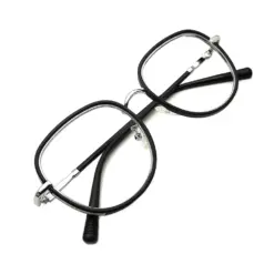 Black Round Fancy Eyeglasses