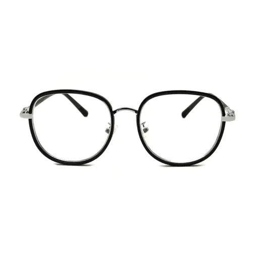 Black Round Fancy Eyeglasses