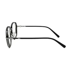 Black Round Fancy Eyeglasses