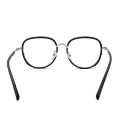 Black Round Fancy Eyeglasses