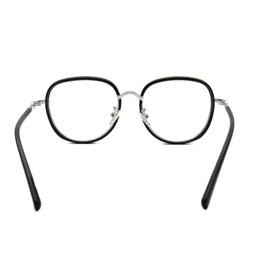 Black Round Fancy Eyeglasses