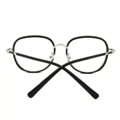 Black Round Fancy Eyeglasses