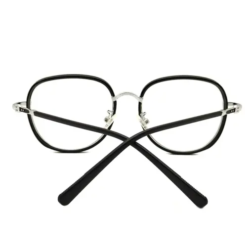 Black Round Fancy Eyeglasses
