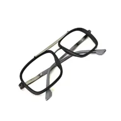 Black Street Style Eyeglasses at chashmah