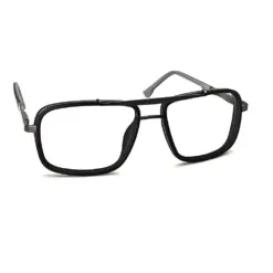 Black Street Style Eyeglasses at chashmah