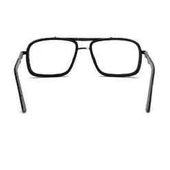 Black Street Style Eyeglasses at chashmah