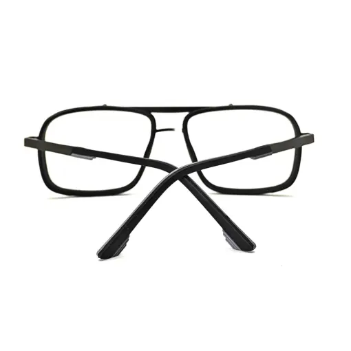 Black Street Style Eyeglasses at chashmah