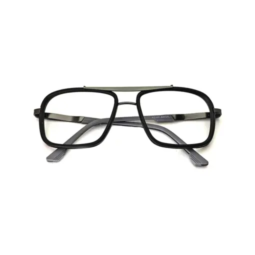 Black Street Style Eyeglasses at chashmah