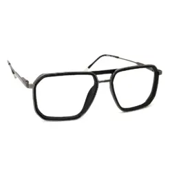 Black Street Style Eyeglasses at chashma